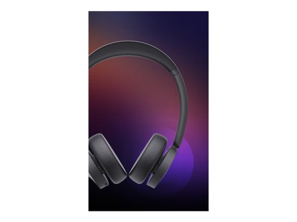 Yealink BH70 Dual - Hodesett - on-ear - Bluetooth - trådløs - USB-A via Bluetooth-adapter, USB-C via Bluetooth-adapter - svart - Optimized for Micros