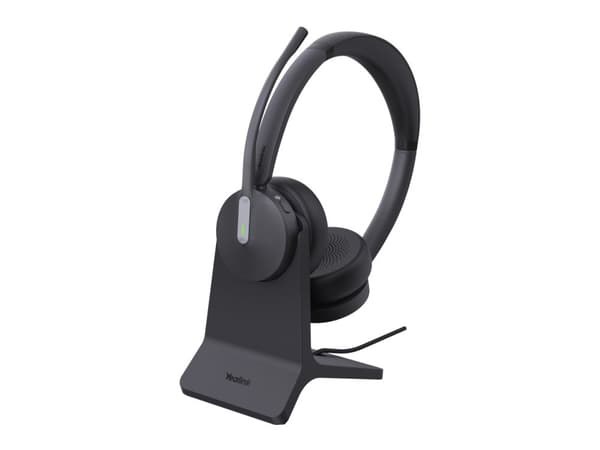 Yealink BH70 Dual - Hodesett - on-ear - Bluetooth - trådløs - USB-A via Bluetooth-adapter, USB-C via Bluetooth-adapter - svart - Optimized for Micros