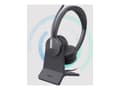Miniatyrbilde 1 av 5: Yealink BH70 Dual - Hodesett - on-ear - Bluetooth - trådløs - USB-A via Bluetooth-adapter, USB-C via Bluetooth-adapter - svart - Optimized for Micros