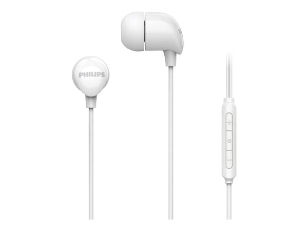 Philips TAE2146WT - Hörlurar - inuti örat - kabelansluten - vit