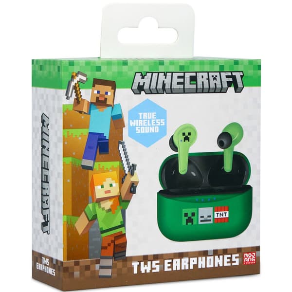 Otl Technologies Minecraft Trådløse Hovedtelefoner Grøn