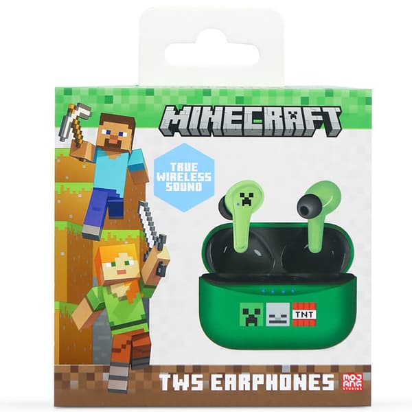 Otl Technologies Minecraft Trådløse Hovedtelefoner Grøn