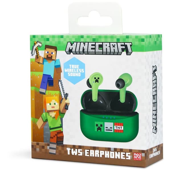 Otl Technologies Minecraft Trådløse Hovedtelefoner Grøn