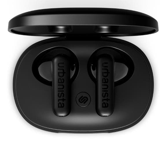 Urbanista Copenhagen 2, True Wireless Stereo (TWS), Samtaler/musikk, 20 - 20000 Hz, 48,6 g, Hodesett, Sort