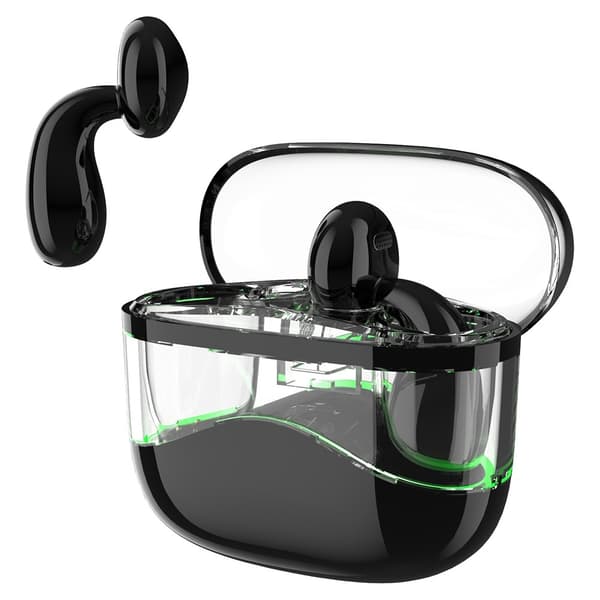 Trådløse Bluetooth-hovedtelefoner In-Ear Ultra-Long Standby Call Sports-hovedtelefoner - Sort