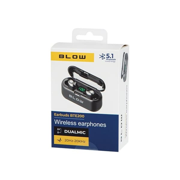 Bluetooth-korvakuulokkeet Blow BTE200 Musta