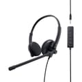 Pikkukuva 2 / 6: Kuulokkeet mikrofonilla Dell WH1022 Musta