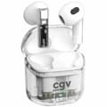 Miniatyrbillede 1 af 4: Trådløse høretelefoner med etui til opladning CGV URBAN GHOST Hvid