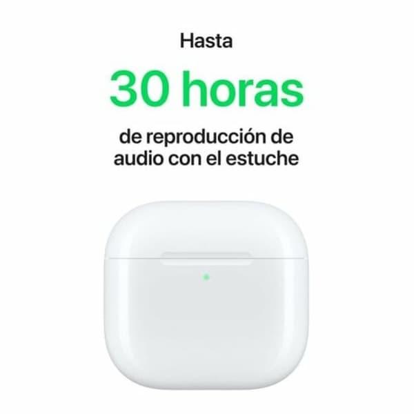 Bluetooth hovedtelefoner Apple AirPods 4 Hvid