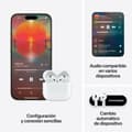 Miniatyrbillede 7 af 8: Bluetooth hovedtelefoner Apple AirPods 4 Hvid