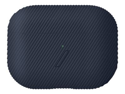 Native Union Clic Wooden - Eske for øretelefoner - silikon - marineblå - for Apple AirPods Pro