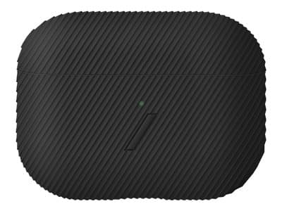 Native Union Clic Wooden - Fodral för hörlurar - silikon - svart - för Apple AirPods Pro