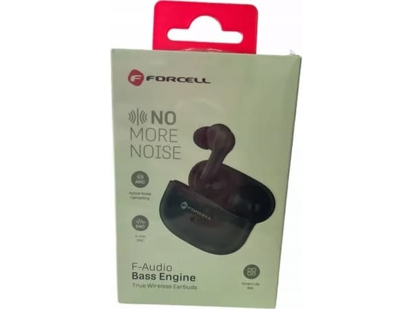 ForCell hörlurar FORCELL F-AUDIO Bass Engine bluetooth trådlösa hörlurar TWS ANC + ENC + TUYA APP sort