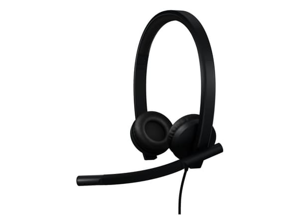 Logitech H570e - Hodesett - on-ear - kablet - USB-A - Certified for Microsoft Teams