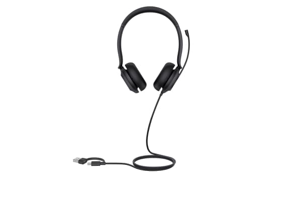 Yealink UH35 Dual Teams USB-C/A Headset, Wired, 20 - 20000 Hz, Calls/Music, 139.5 g, Headset, Black