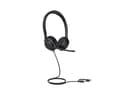 Pikkukuva 4 / 5: Yealink UH35 Dual Teams USB-C/A Headset, Wired, 20 - 20000 Hz, Calls/Music, 139.5 g, Headset, Black
