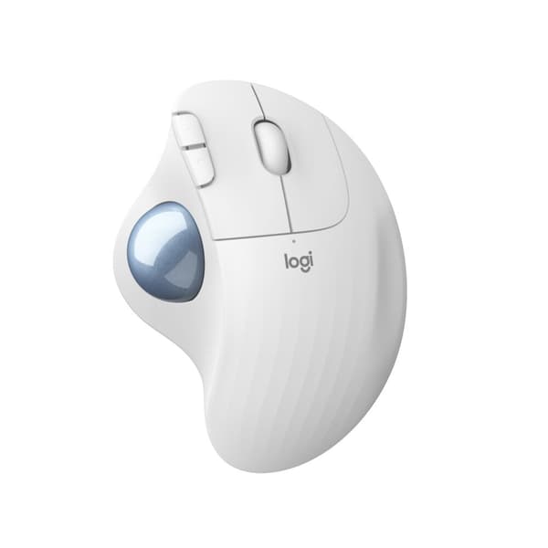 Logitech ERGO M575 - luonnonvalkoinen - 2.4GHZ/BT
