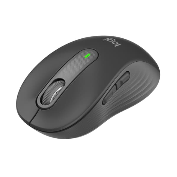 Logitech M650 Signature - stor trådløs mus - grafitt Grafitt