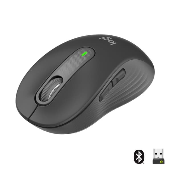 Logitech M650 Signature - Trådløs mus - Grafitt