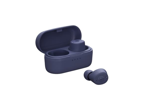 Yamaha TW-E3C, True Wireless Stereo (TWS), Samtaler/musikk, 20 - 20000 Hz, Hodesett, Blå