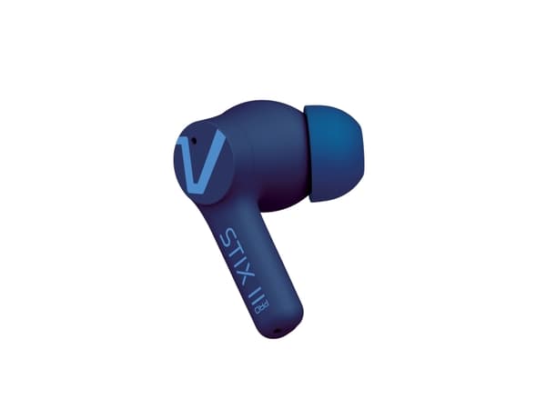 Veho STIX II Pro True Wireless, Trådløs, Samtale/Musikk/Sport/Hverdag, 47 g, Hodetelefoner, Blå