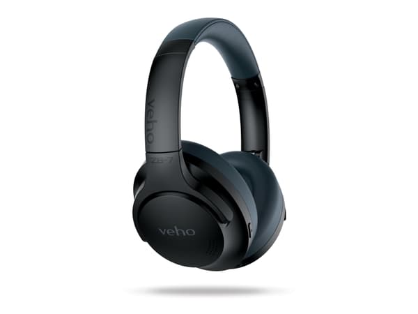 Veho ZB-7, Langallinen & langaton, Puhelut/Musiikki, 20 - 20000 Hz, 230 g, Kuulokkeet, Musta