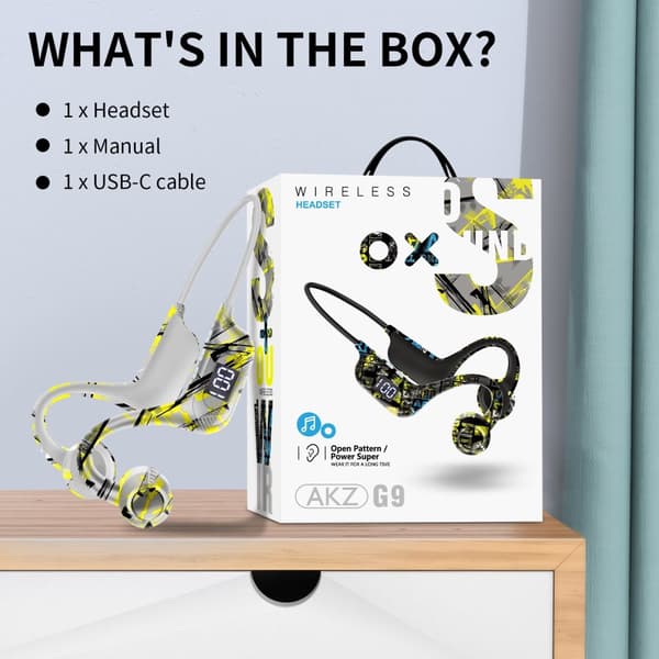 Bone Conduction Høretelefoner – Trådløse og Ergonomiske til en Aktiv Livsstil