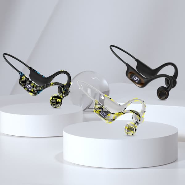 Bone Conduction Høretelefoner – Trådløse og Ergonomiske til en Aktiv Livsstil