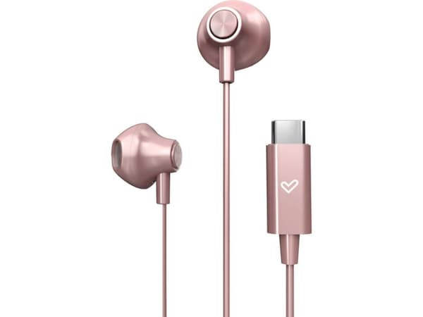 Energy Sistem -kuulokkeet johdolla Kuulokkeet | EasyPods Type C | Mikrofonilla | USB-C | Rose Gold