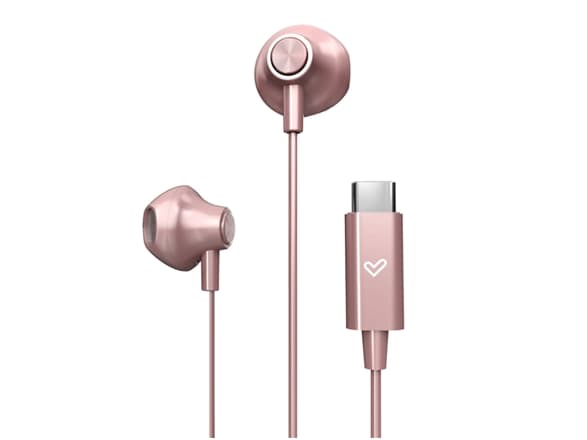 Energy Sistem -kuulokkeet johdolla Kuulokkeet | EasyPods Type C | Mikrofonilla | USB-C | Rose Gold