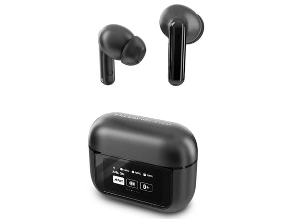 Energy Sistem Display ANC, True Wireless Stereo (TWS), Samtal/musik, 20 - 20000 hz, 43 g, Headset, Svart