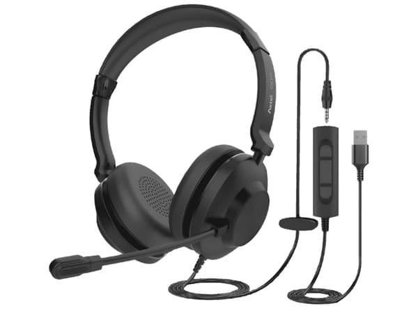 Axtel AXH-ONEUCD-35, Kabel, Kontor/callcenter, 20 - 20000 hz, Headset, Svart