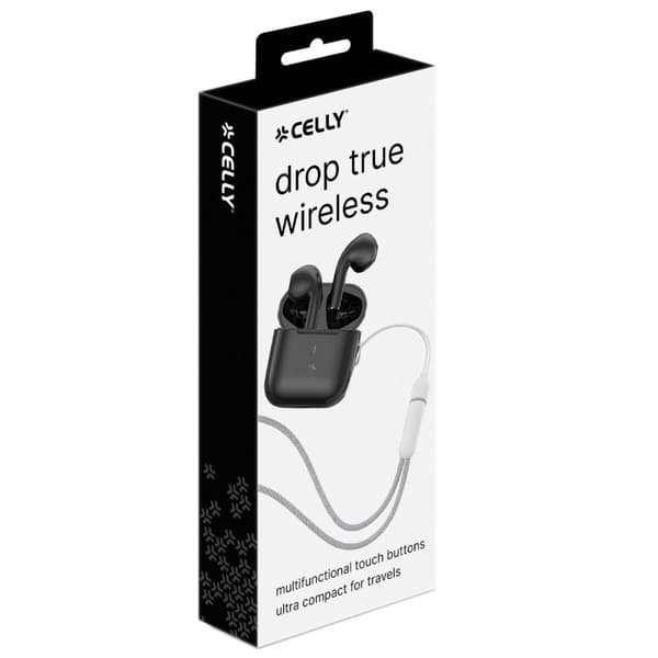 Celly Hörlurar Earpods TWS  Compact Svart