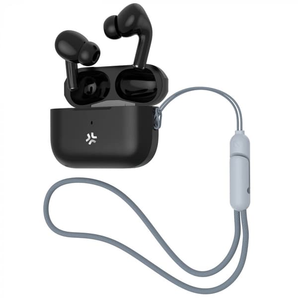 Celly Harmony True Wireless Bluetooth-headset In-Ear ANC+ENC Svart