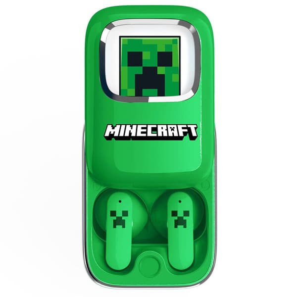 Otl Technologies Creeper Minecraft Trådløse Hovedtelefoner Grøn