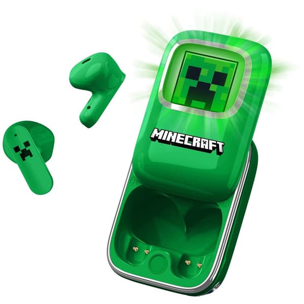 Otl Technologies Creeper Minecraft Trådløse Hovedtelefoner Grøn