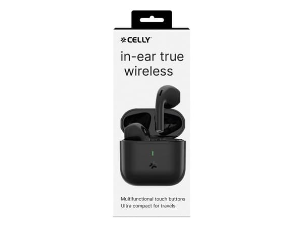 Hörlurar Earpods TWS Compact Svart
