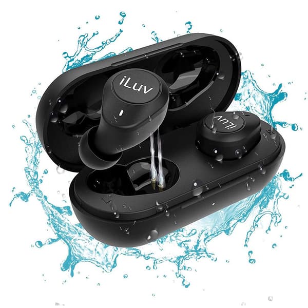 Iluv Truebtair Bluetooth 5.0 Trådløse Hovedtelefoner Sort