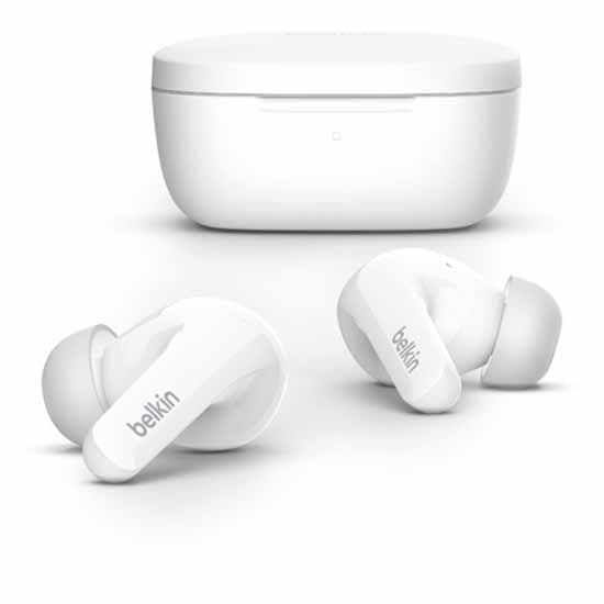 Belkin Soundform Flow Trådlösa Hörlurar Vit