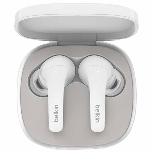Belkin Soundform Flow Trådlösa Hörlurar Vit