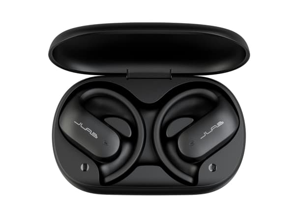 JLab Open Sport, True Wireless Stereo (TWS), 20 - 20000 hz, Samtal/musik/sport/vardag, Hörlurar, Svart