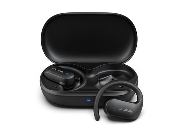 JLab Open Sport, True Wireless Stereo (TWS), 20 - 20000 Hz, Calls/Music/Sport/Everyday, Headphones, Black