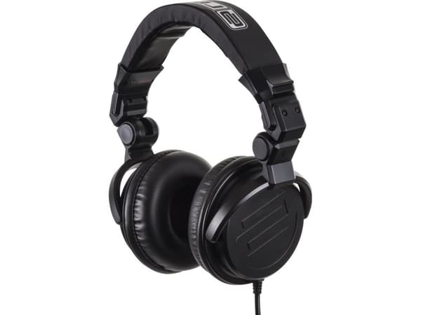 Reloop RH-2500, Koblet med ledninger (ikke trådløs), 20 - 20000 Hz, 307 g, Hodetelefoner, Sort