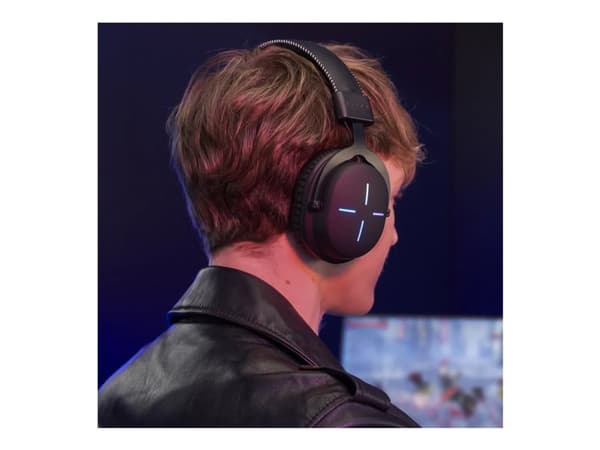 Acer Nitro NHW200 - Headset - fullstorlek - kabelansluten - 3,5 mm kontakt - svart