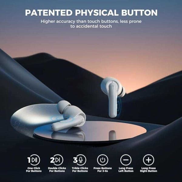 Tribit Flybuds C1 Tws Hörlurar Vit
