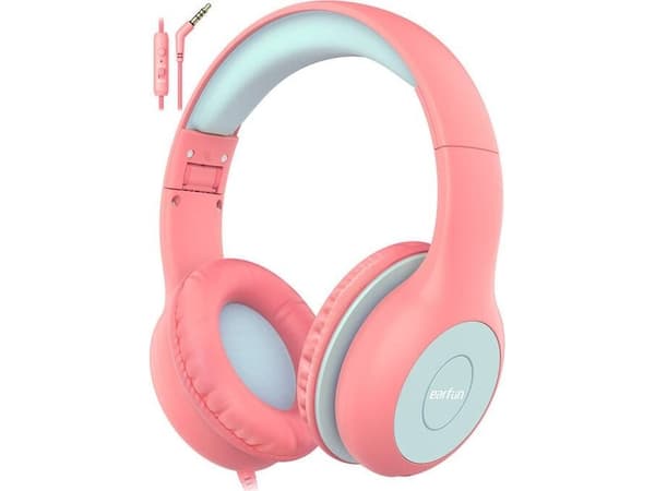 EarFun Kids K1 in-ear kuulokkeet (violetti/pinkki)