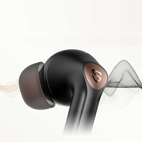 Soundpeats Air 4 Pro Tws Hovedtelefoner Sort