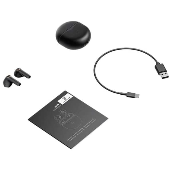 Soundpeats Air 4 Tws Hovedtelefoner Sort