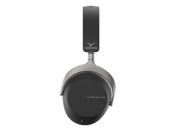 beyerdynamic Aventho 300 - Hörlurar med mikrofon - fullstorlek - Bluetooth - trådlös - aktiv brusradering - svart