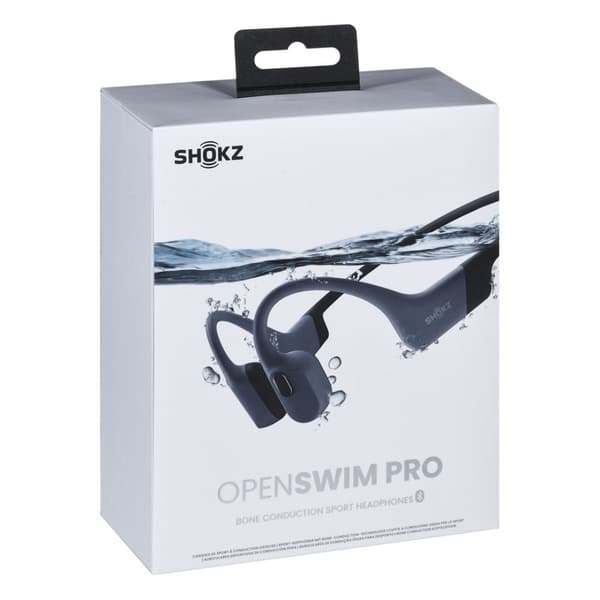 SHOKZ OpenSwim Pro Headset Trådlöst Halsband Sport Bluetooth Grå